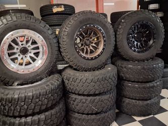 Bendo un set de Rines Nuevos con llantas usadas Para Toyota Tacoma chevy Silverado