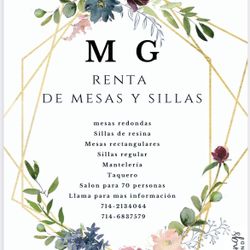 Mesas Sillas Rents