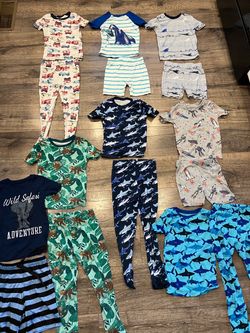 Boys size 6 summer pajamas