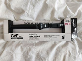 GVP Clipless Curling Iron Curling Wand 1"