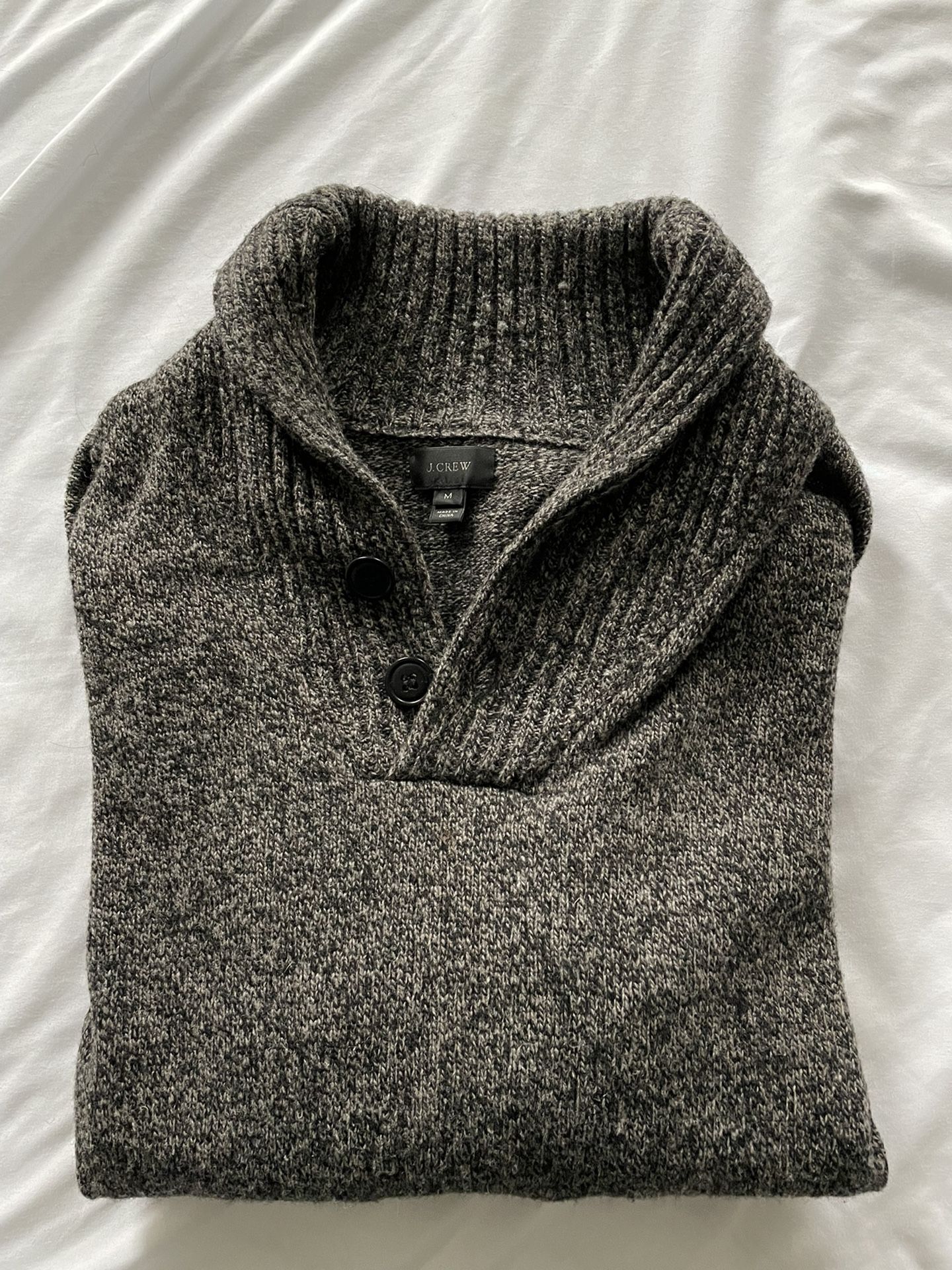 J. Crew Shawl Collar Sweater