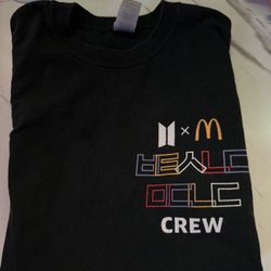 BTS Limited Edition McDonald’s Employee Shirt 