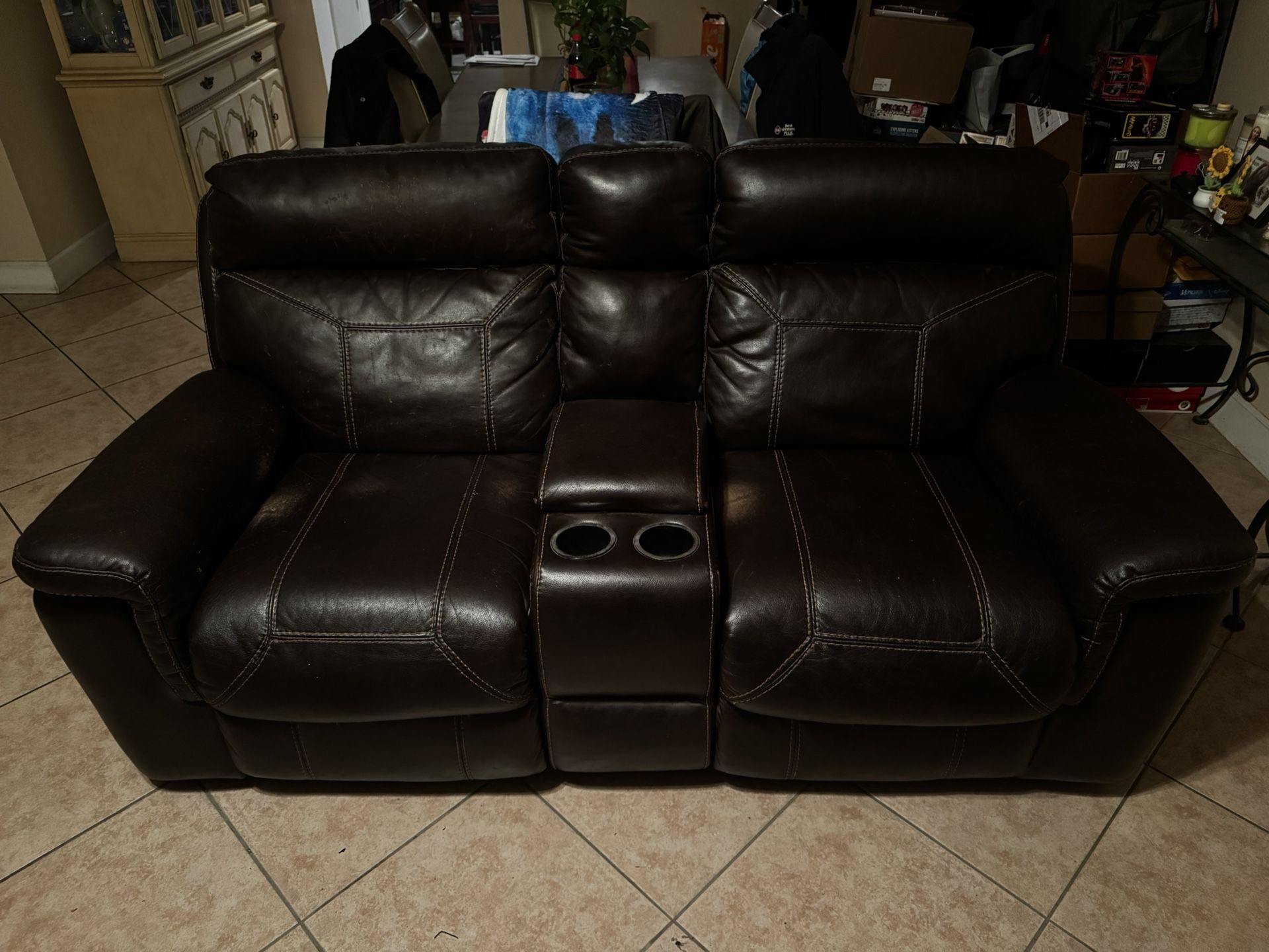Leather Couch