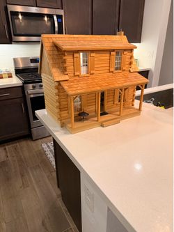 Log Cabin Doll House