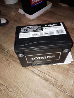 New total pro car battery