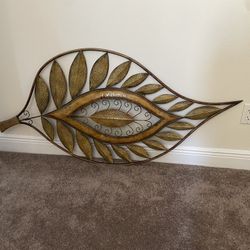 Metal Leaf Art