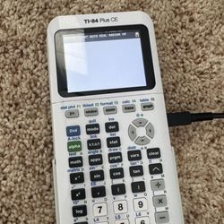 TI-84 Plus CE/ With Charger 