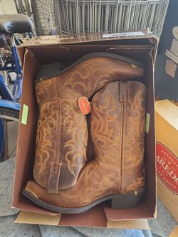 New men's Laredo Western Cowboy Boots size 11EW