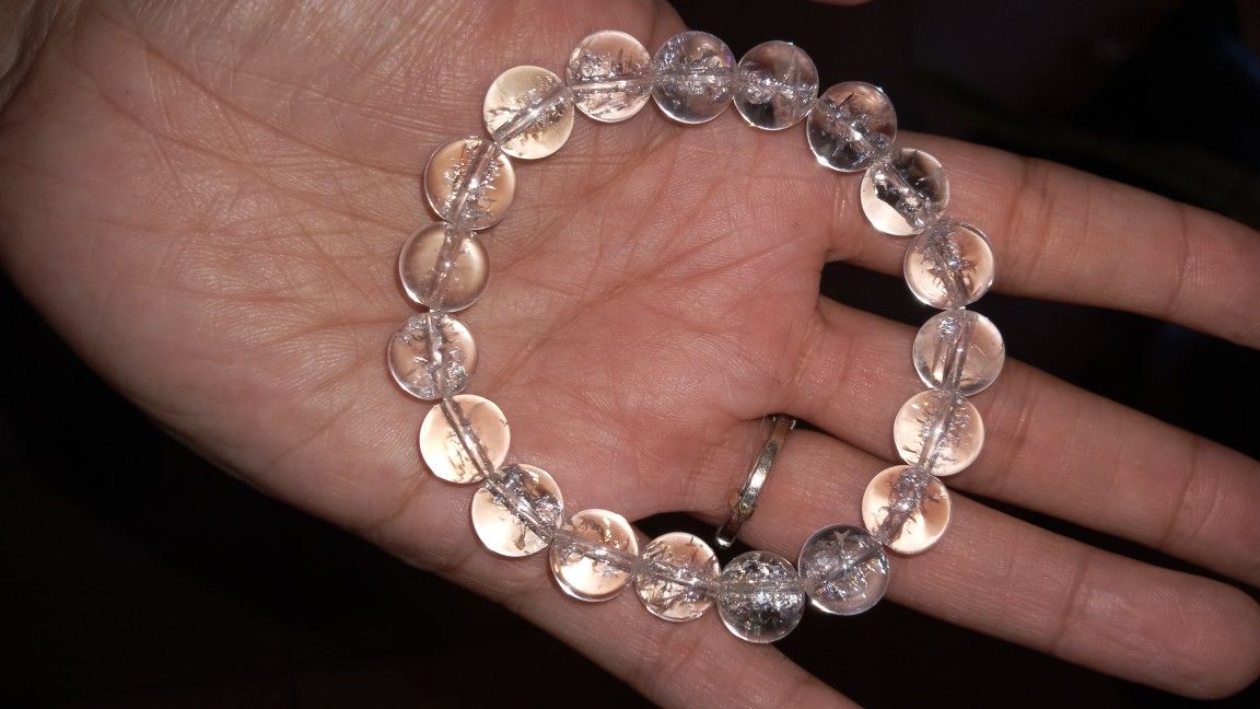 Crakle Quartz Bracelet