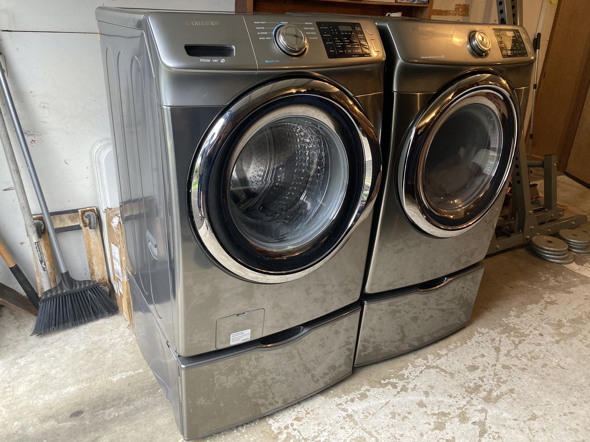 Samsung Washer and Dryer