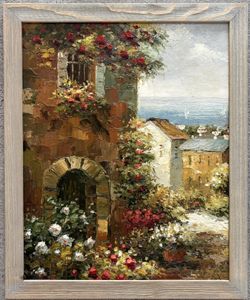 Mediterranean Escape Oil Painting