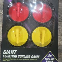 GIANT FLOATING CURLING GAME