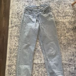 abercrombie & fitch high waisted  jeans 