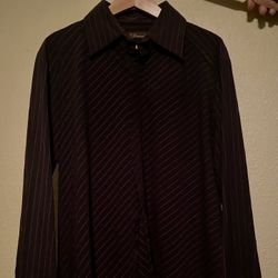 MENS  SPORT SHIRT (BROWN)
