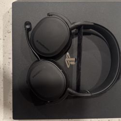 PS4 Pro with SteelSeries Wireless Headset  