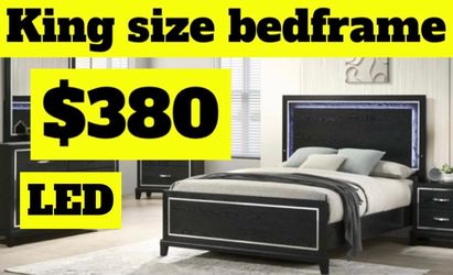 King size bedframe only