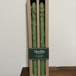 New Martha Stewart Artichoke Taper Candles