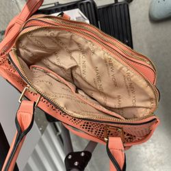 Marc New York Cut Out Design  Satchel Crossbody Bag Purse