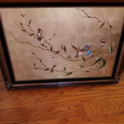 Oriental Painting with birds