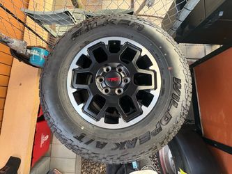 TRD Wheel with Falken Wildpeak A/T Tire