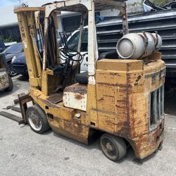 6000 Lb Forklift TCM Propane Nissan 6 Cyl 3 Stage Fork Lift