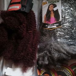 Assorted Braids And Weave Hair - New Packs