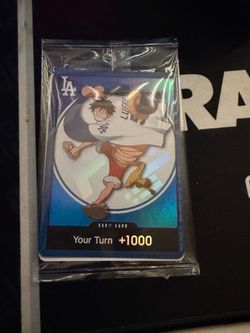 Dodger promotion: One Piece Luffy TCG