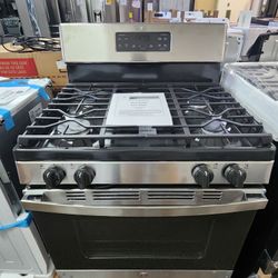 5.0 cu. ft. Gas Range in Stainless Steel with
Self Clean