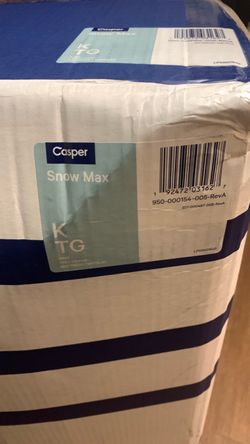 Brand new Casper bed KING SIZE