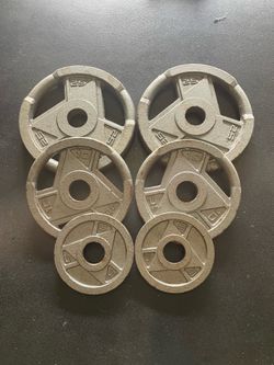 80 lbs Olympic Weight Plates…. Home Gym Fitness….