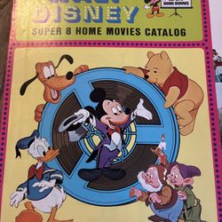 1974 Disney Super 8 Home Movies Catalog