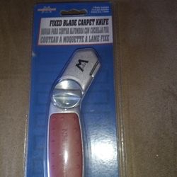Fixed Blade Carpet Knife