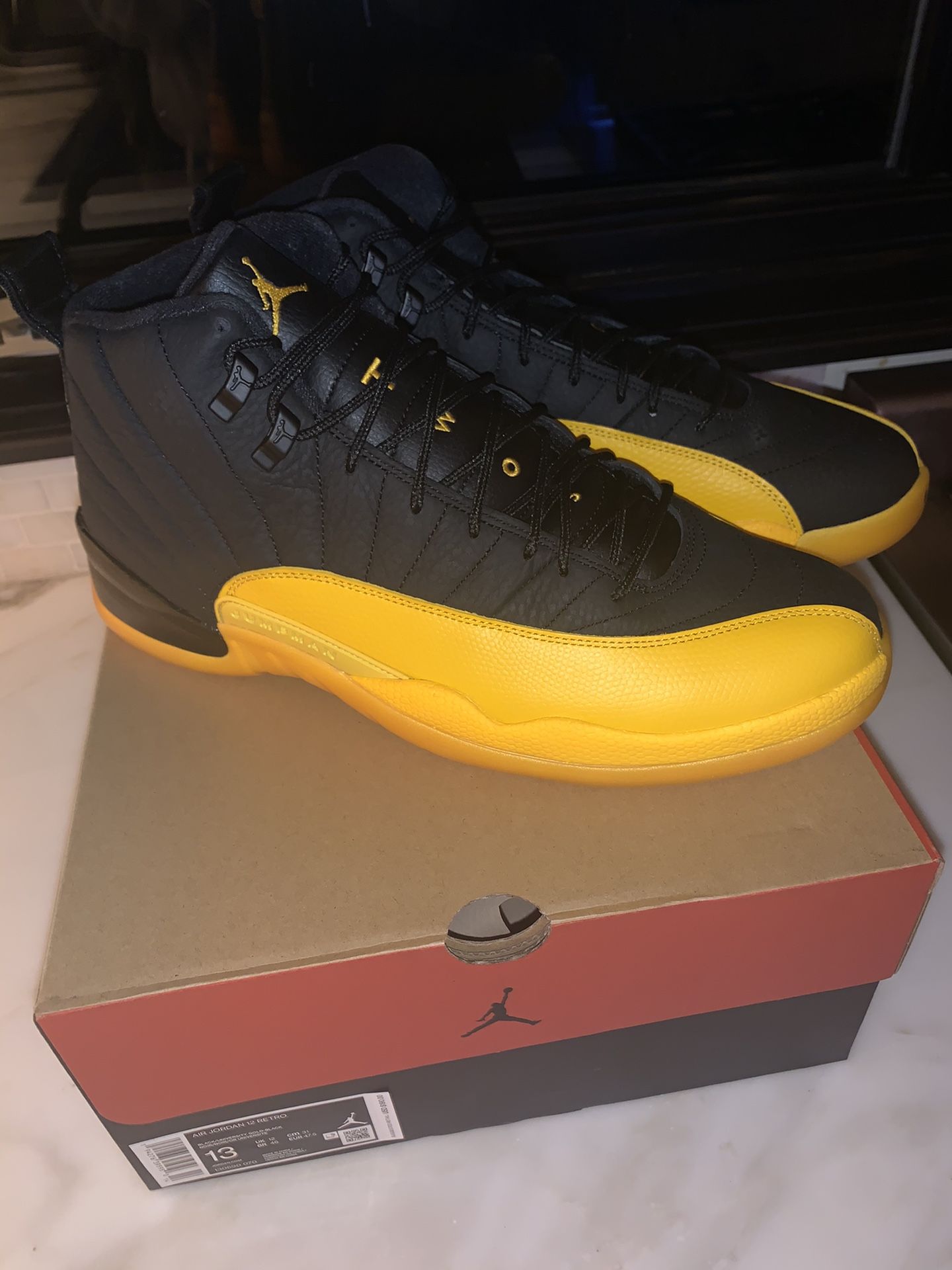 Jordan 12 university gold size 13 DS NO TRADES