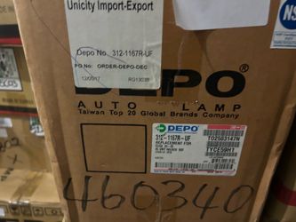 2011-2019 Toyota Sienna Driver Left Side Headlight Assembly Halogen Without LED DRL – DEPO 312-11C2L-AS1