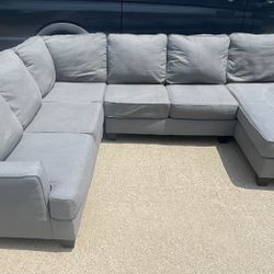 GREY 3-PIECE SECTIONAL