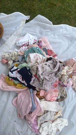 3-6 months baby girl clothes 94 pieces