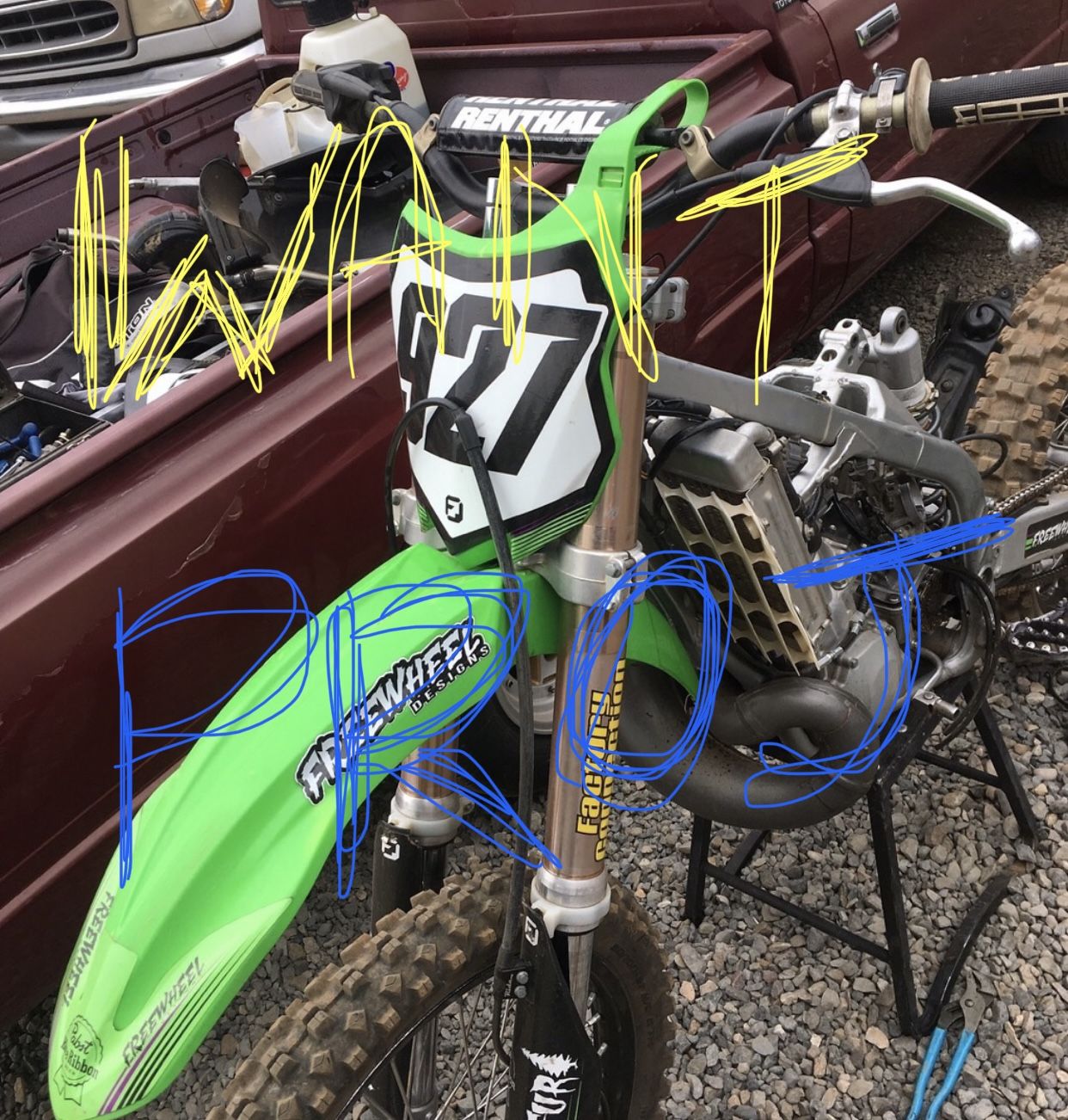 Killed seized Blown Diet Bike Project