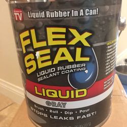 Flex Seal Liquid Rubber Sealant - Gray (1 Gallon )