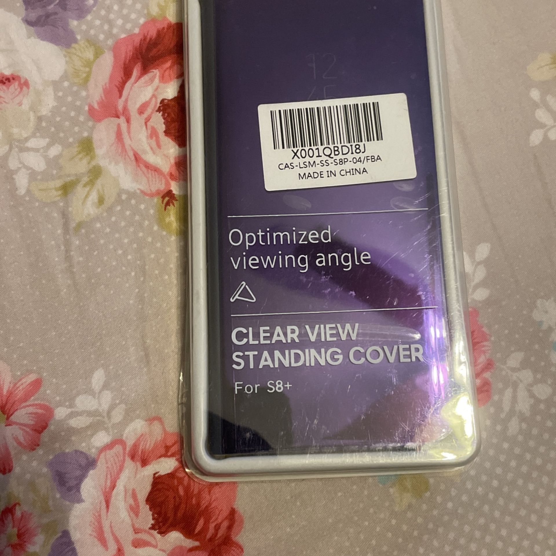 Samsung EF-ZG955CBEGUS Galaxy S8+ S-View Flip Cover with kickstand 