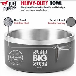Insulated dog bowl