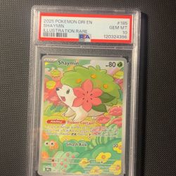Pokemon: Shaymin 185/187 Psa 10