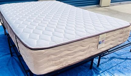 🛏️ Firm & Supportive FULL Mattress – Suede Sides 🚗 FREE DELIVERY 🚚