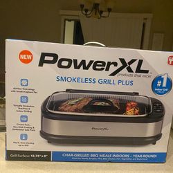 New Smokeless Grill Plus