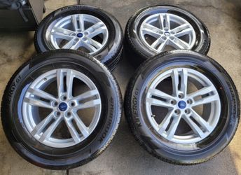 FORD EXPLORER OEM STOCK RIMS AND TIRES BRAND NEW 255/65/18 All MATCHING HANKOOK KINERGY GT TIRES.