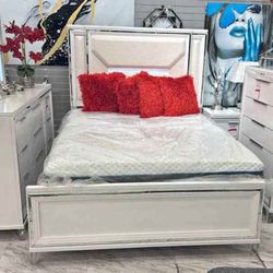 New 4pc Bedroom Set In Box 📦 Buy Now Pay Later $39 Down No Credit Needed 