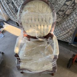 True Victorian 19th Century  Parlor Chair 