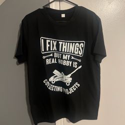 Men’s t shirt shirt sleeve large