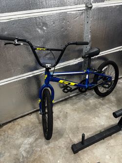 GT Mach One 20” BMX Bike – Blue & Yellow