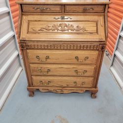 French Vintage Writing Bureau  Writing Desk/Chest Of Drawers 