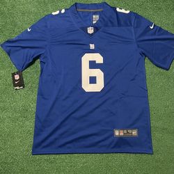 New York Giants Jaxson Dart Blue Jersey